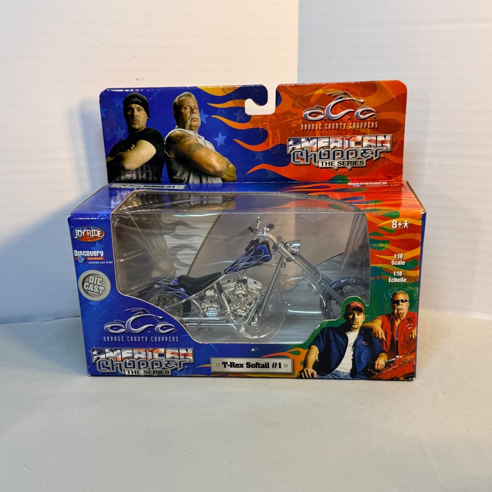 Orange County Choppers American Chopper T-Rex Softail #1 1:18 Die-Cast JoyRide